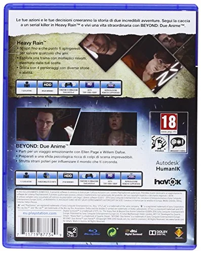 Heavy Rain + Beyond Two Souls Collection Jeu PS4 - vue 2