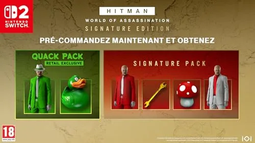 Hitman World of Assassination Signature Edition Switch 2 - vue 2