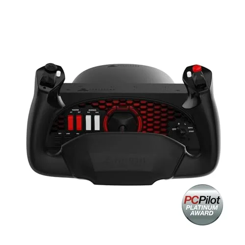 Honeycomb Aeronautical Alpha Flight Controls Yoke & Switch Panel PC