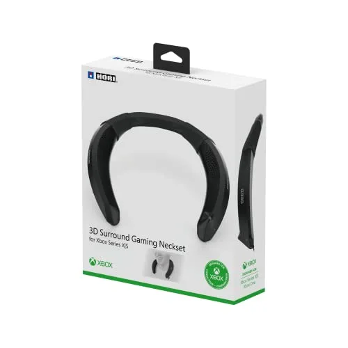 HORI Neckset Gaming Son 3D Surround Haut-Parleur Portable avec Chat Vocal conçu pour Xbox Series X/S - Licence - vue 2