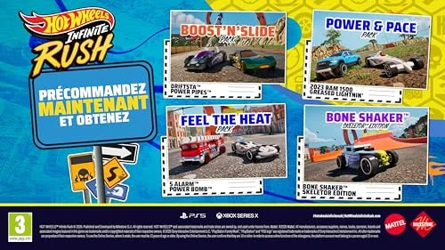 Hot Wheels Infinite Rush Day One Edition PS5 - vue 2