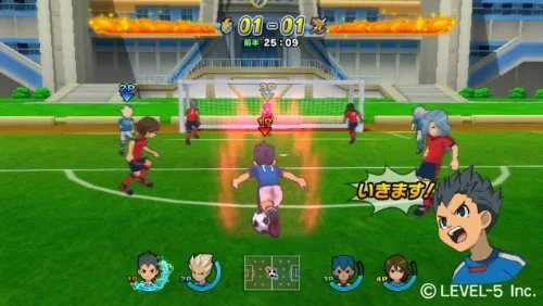 Inazuma Eleven Strikers Jeu Wii - vue 5