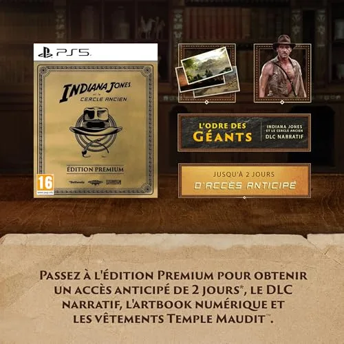 Indiana Jones et le Cercle Ancien PS5 - vue 8