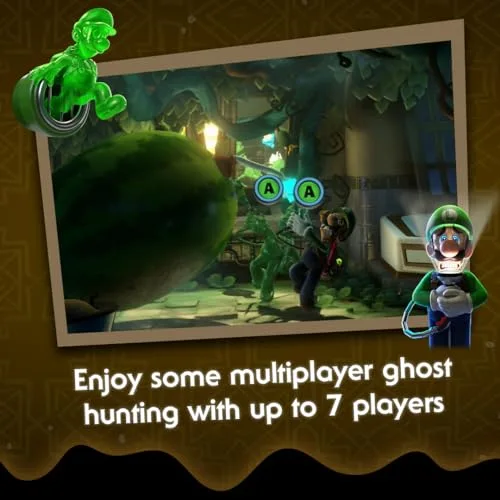 Jeu daventure Luigis Mansion 3 - Nintendo Switch - Action - PEGI 7+ - Cartouche - vue 7