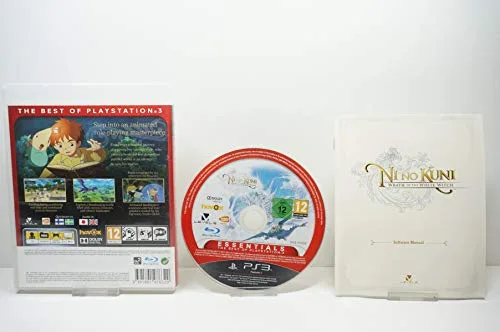 Jeu de rôle - Namco Bandai - Ni No Kuni : Wrath of the White Witch - Essentials - PS3 - Français - vue 2