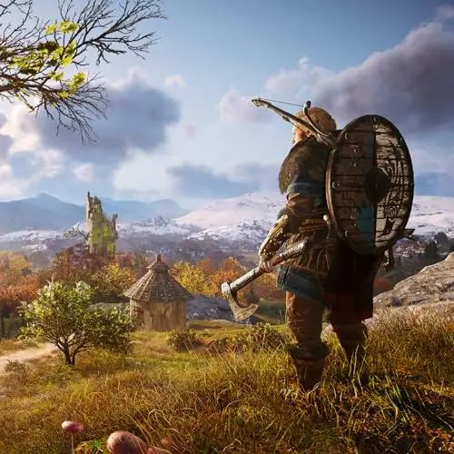 Jeu de rôle - Ubisoft - Assassins Creed Valhalla - Monde ouvert - Combats viscéraux - Vie de viking - vue 2