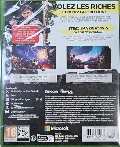 Gangs of Sherwood Xbox Series X - vue 2