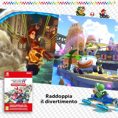 Jeu Mario Kart 8 Deluxe - Nintendo Switch - Multijoueur local jusquà 8 joueurs - vue 5