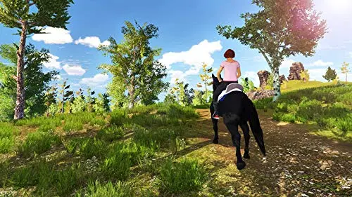 Jeu - MAXIMUM GAMES - My Little Riding Champion - Nintendo Switch - Personnalisation dobjets - Balades et compétitions - vue 2