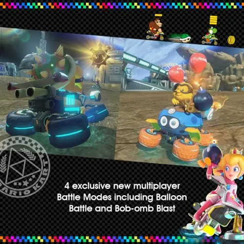 Jeu - Nintendo - Mario Kart 8 Deluxe - Course - En boîte - 28 Avril 2017 - vue 6