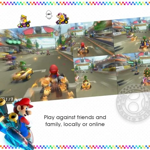 Jeu - Nintendo - Mario Kart 8 Deluxe - Course - En boîte - 28 Avril 2017 - vue 7