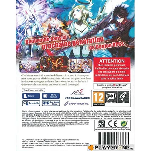 Jeu PS Vita - KOCH MEDIA - Demon Gaze - Jeu de rôle - Création de groupe - Donjons 3D - vue 2