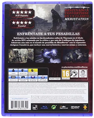 Jeu PS4 - Playstation - Bloodborne - Édition Jeu De Lannée - Action - Aventure - vue 2