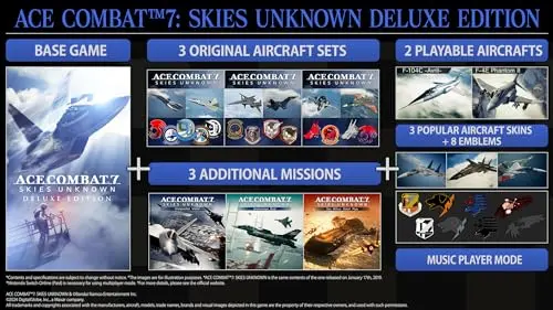 ACE COMBAT 7 Skies Unknown Deluxe Edition Switch - vue 2
