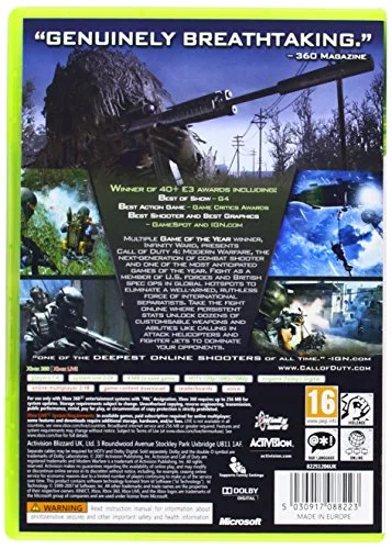 Call of Duty 4: Modern Warfare Classic Edition Xbox 360 - vue 2