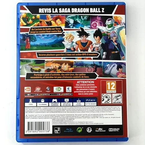 Jeu vidéo - Bandai Namco Entertainment - Dragon Ball Z: Kakarot - Action - PS4 - 1 joueur - vue 2