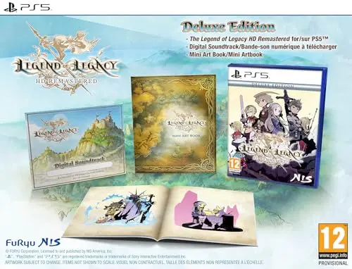 Legend of Legacy HD Remastered Deluxe PS5