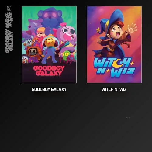 Goodboy Galaxy & Witch n' Wiz Evercade - vue 3