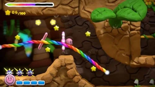 Jeu vidéo - Kirby - Kirby & the Rainbow Paintbrush - Wii U - Plateforme - 1 joueur - vue 8