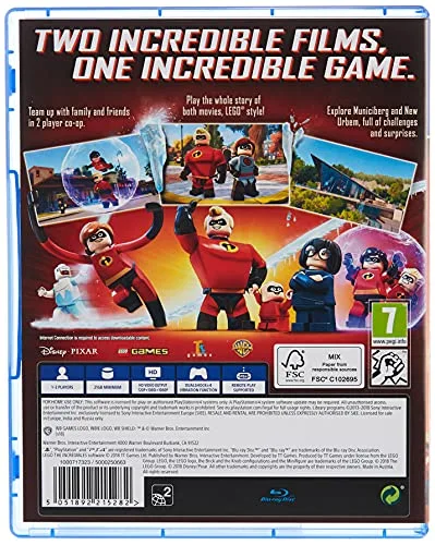 LEGO Les Indestructibles Standard PS4 - vue 2