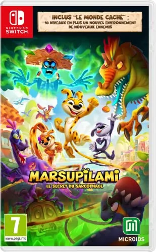 Marsupilami : Le secret du sarcophage Edition Tropicale Switch