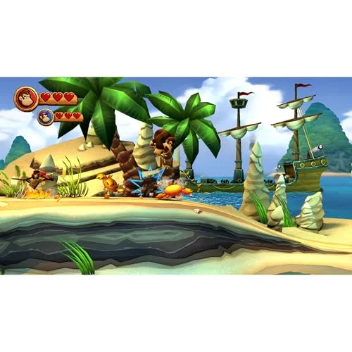 Jeu vidéo - Nintendo - Donkey Kong Country Returns HD - 2 joueurs - Plateforme - Nintendo Switch - vue 2