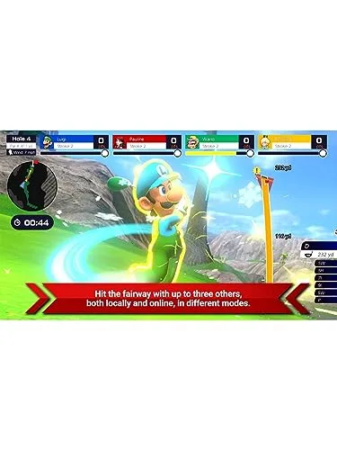 Jeu vidéo - NINTENDO - Mario Golf: Super Rush - Édition Basique - Nintendo Switch - Multijoueur - vue 4