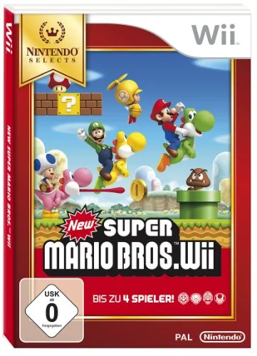 New Super Mario Bros. Wii Selects Wii