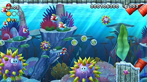 Jeu vidéo - Nintendo - NEW SUPER MARIO BROS. U DELUXE - 4 joueurs - Nintendo Switch - Action/Aventure - vue 4