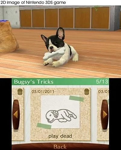 Jeu vidéo - NINTENDO - NINTENDOGS & CATS TOY POODLE & NEW FRIENDS - 3DS - Simulation - 3+ - vue 5