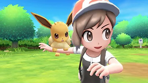 Jeu vidéo - Nintendo - Pokémon Lets Go Eevee - Aventure - 2 joueurs - Switch - vue 3