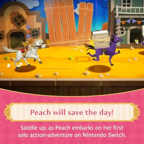 Jeu vidéo - Nintendo - Princess Peach Showtime - Aventure - PEGI 12+ - Version Import - vue 3