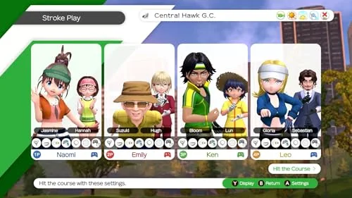 Everybody's Golf Hot Shots Switch - vue 4