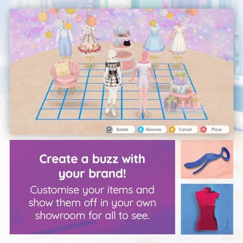 Jeu Vidéo - Nintendo Switch - Fashion Dreamer - Simulation - Edition Standard - En boîte - vue 5