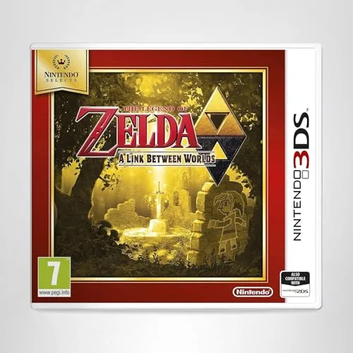 Jeu vidéo - Nintendo - The Legend of Zelda A Link Between Worlds - Edition Selects - Plateforme 3DS - vue 2