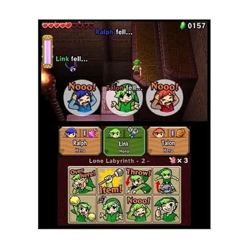 Jeu vidéo - Nintendo - The Legend of Zelda: Tri Force Heroes - Action - Aventure - 3DS - vue 7