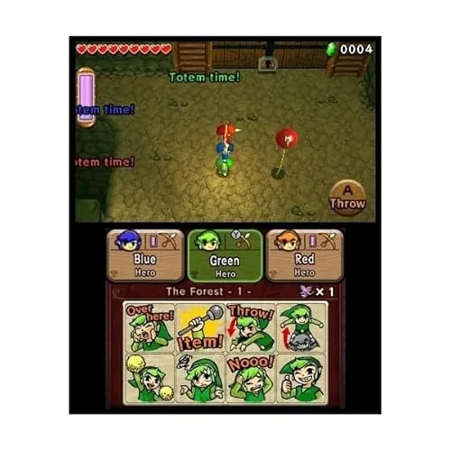 Jeu vidéo - Nintendo - The Legend of Zelda: Tri Force Heroes - Action - Aventure - 3DS - vue 8