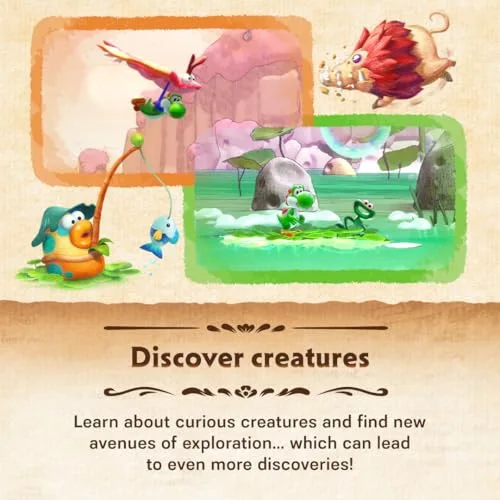 Jeu vidéo - NINTENDO - Yoshi and the Mysterious Book - Switch 2 - Plateforme Nintendo Switch - Jeu Switch - vue 4