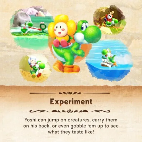 Jeu vidéo - NINTENDO - Yoshi and the Mysterious Book - Switch 2 - Plateforme Nintendo Switch - Jeu Switch - vue 5