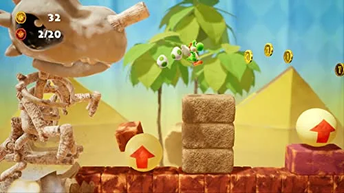 Jeu vidéo - Nintendo - Yoshi’s Crafted World - Plateforme - Cartouche - PEGI 3+ - vue 2