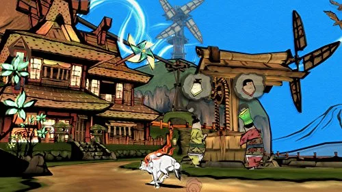 Ōkami HD Standard PS4 - vue 3