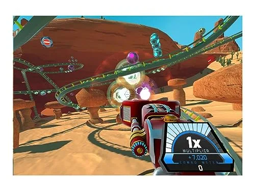 Jeu vidéo - Roller Coaster Tycoon - Joyride - PS4 - Constructeur de montagnes russes - Compatible PS VR - vue 2