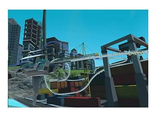 Jeu vidéo - Roller Coaster Tycoon - Joyride - PS4 - Constructeur de montagnes russes - Compatible PS VR - vue 3