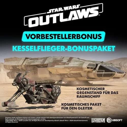 Jeu vidéo - Star Wars : Outlaws - Xbox Series X - Edition Standard - Action - En boîte - vue 2