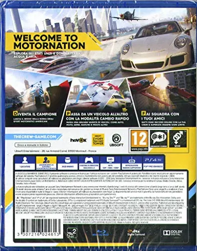 Jeu vidéo - The Crew 2 - PlayStation 4 - Course - Edition Standard - Mode en ligne - vue 2