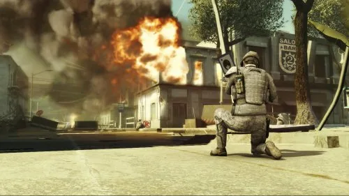 Jeu vidéo - Tom Clancy - Ghost Recon Advanced Warfighter - Xbox 360 - Tir - PEGI 18+ - vue 2