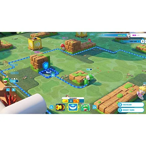 Jeu Vidéo - Ubisoft - Mario + Rabbids Kingdom Battle Gold Ed. - 1-2 joueurs - Nintendo Switch - PEGI 7+ - vue 2