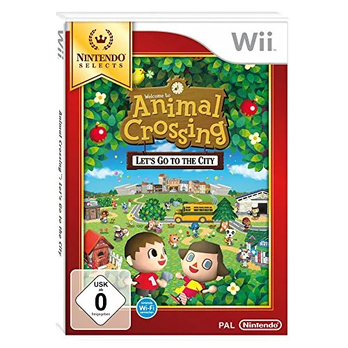 Animal Crossing: Let's Go to the City Nintendo Selects Wii