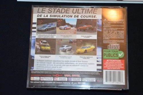 Jeux Ps1 Playstation 1 Gran Turismo 2 Neuf Sous Blister Black Label - vue 3