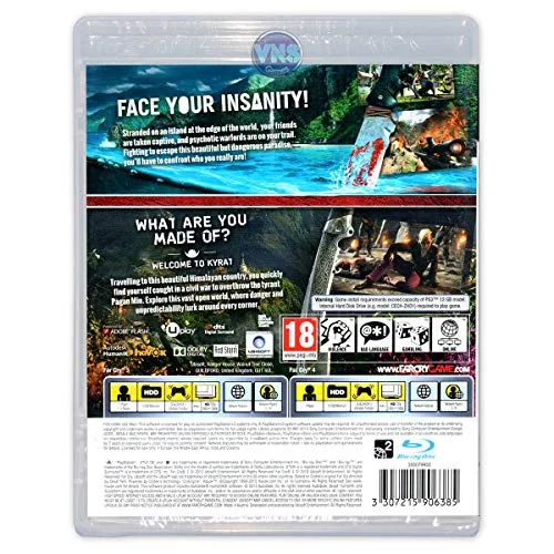 Jeux vidéo - UBISOFT - FAR CRY 3 & 4 - Bundle - PS3 - Blu-Ray - 18+ - vue 2